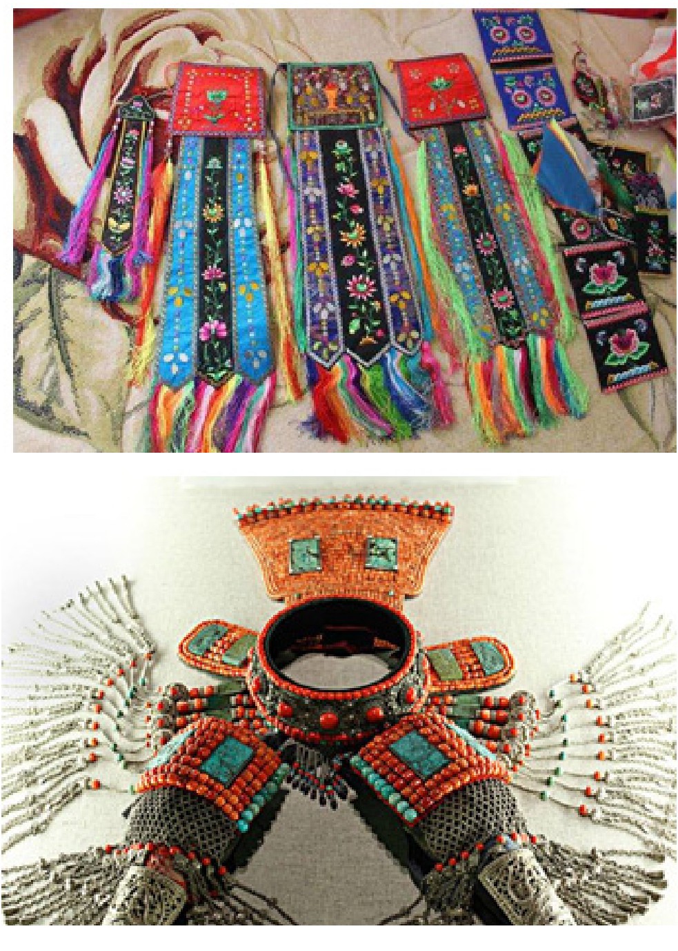 ͼ9 ɹɫʷװЧFig.9 Mongolian color symbols decorative effect