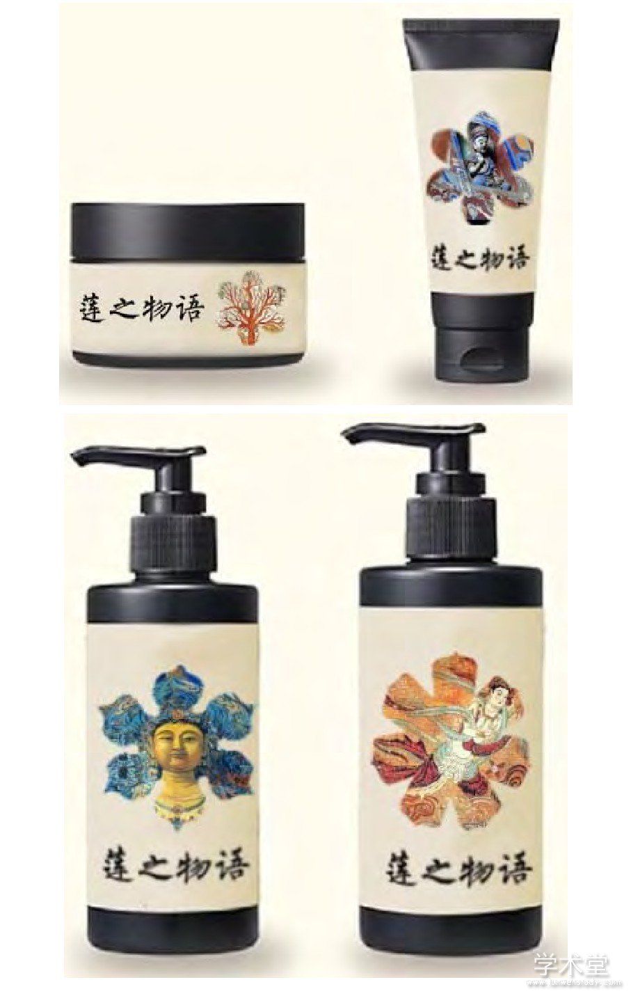 ͼ8֮ĻױƷװFig.8 Cosmetic packaging design of"The Story of Lotus"